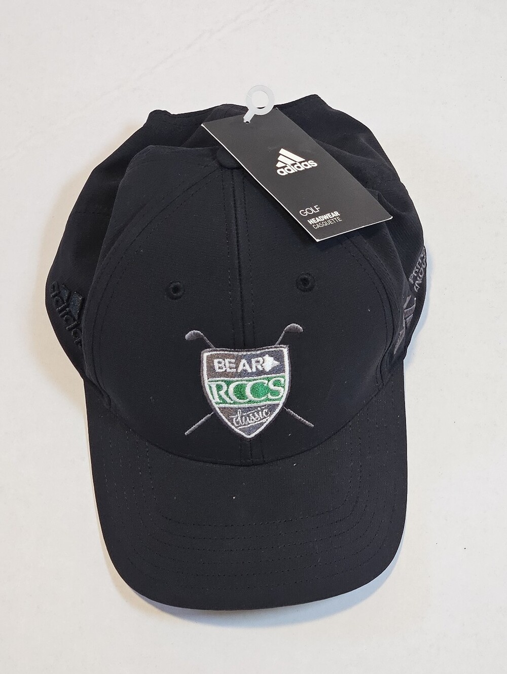 Adidas Golf Bear RCCS Classic Black Hat NWT Pritchard Industries